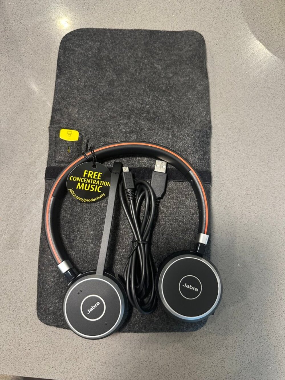 Jabra Evolve 65 Wireless Bluetooth Headset with Mic - Brand New with Tags